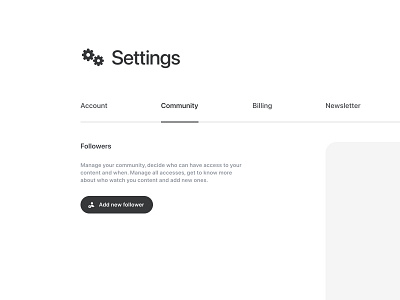 Tabs Component app clean design design system graphic design ui ui kit ux