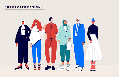 Character Design | Office Theme affinity designer branding character character design design graphic design illustration illustrator logo motion graphics photoshop ui