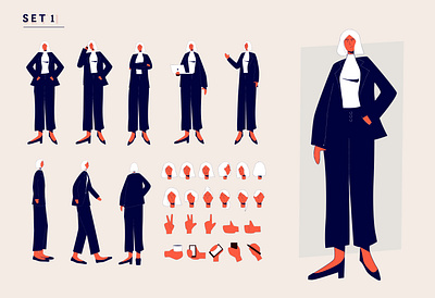 Character Design | Woman | Profile affinity designer branding character character design design graphic design illustration logo ui vector
