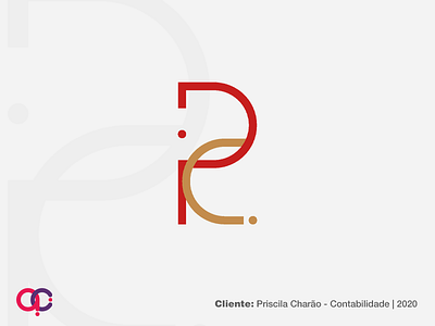 P + C Monogram accountant c monogram design logo logotype monogram p c p c monogram p monogram pc monogram