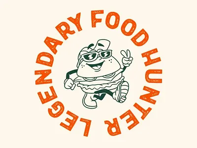 Food Hunter branding design graphic design illustration logo motion graphics typography ui ux vector