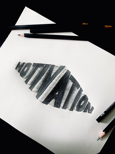 2 Point Perspective Lettering 3d lettering lettering lettering art pencil art pencil lettering