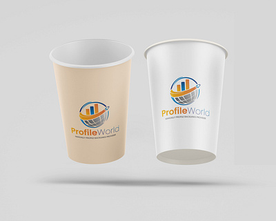 Profile world logo design annual report bifold branding brochure company profile design graphic design illustration logo ui