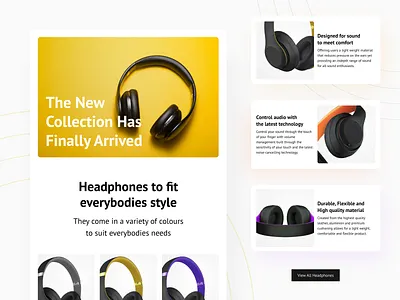 Email Template UI Design clean email template minimal email responsive template ui