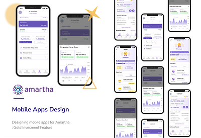 UX Case Study - Gold Featur Invesment Amartha amartha app design disign feature gold invesment studi kasus ui ui ux ux ux case study