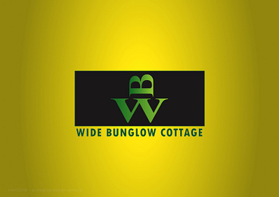 BRANDING branding design graphic design harsenk harsenk design harsenk logo harsenk logos logo logo design wide bunglow cottage logo