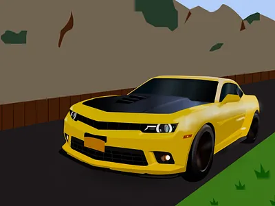 Car illustration: FIGMA 2d illustration artist design digital art figma freelancer illustration illustration art illustrations vectorart