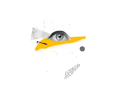 Exploring the world through a different eye collage collage art collage digital collage maker collageart design eye graphic graphicdesign illustration paper ripped paper torn
