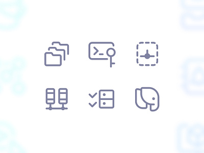 Data server outline iconset cloud data database folders host icon icons icons set outline s3 server sql ssh storage ui