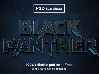 Cinema Movie Editable 3D Text Effect 3d 3d font 3d text effect background banner deisgn black panther cinema design font effect graphic design illustration movie movie poster movie text text effect
