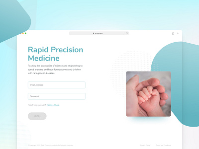 RCHSD – Genome testing tool app UX/UI and Design System app dashboard design design system flow forms health healthcare portal ui ux website