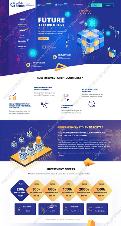 Cryptocurrency Exchange Template bitcoin blockchain business crypto exchange platform crypto exchange template crypto trading crypto trading templates cryptocurrency design ethereum logo template design trading strategies trading tips web design website design website templates
