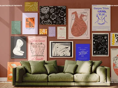 CRAYON MAGIQUE Clipart + Posters clipart nostalgia nostalgic posters retro vector wall art