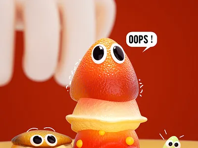 oops！ 3d c4d
