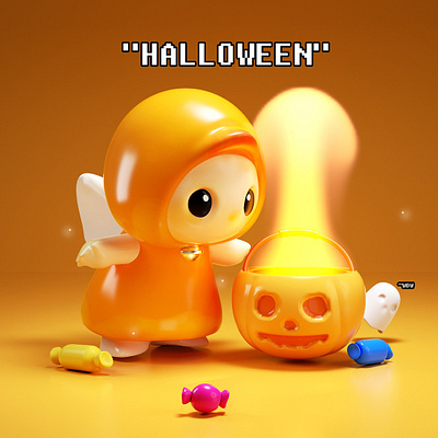 HALLOWEEN 3d c4d
