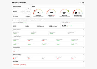 Report design (Desktop) dashboard desktop minimalist report stats ui uiux user experience design user interface