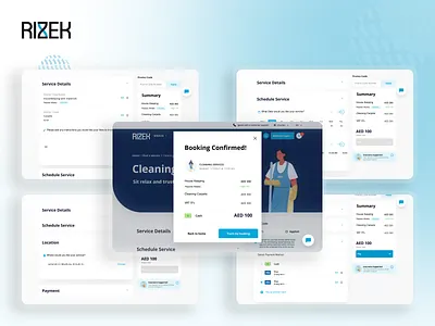 Rizek app branding design graphic design illustration logo typography ui ux vector
