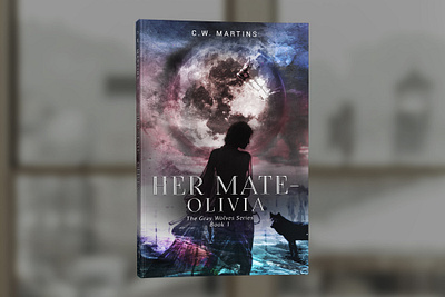 Her Mate - Olivia by C. W. Martins book book cover cover design graphic design professional professional book cover design