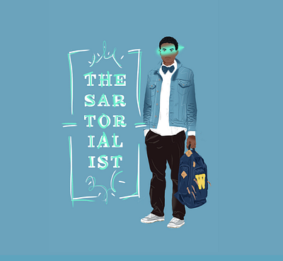 Illustration I · The Sartorialist design fashion graphic design illustration lettering