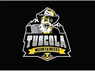 High School Logo - Tuscola Mountaineers high school logo logo design logos mountaineer