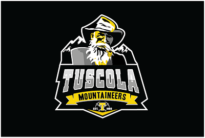 High School Logo - Tuscola Mountaineers high school logo logo design logos mountaineer