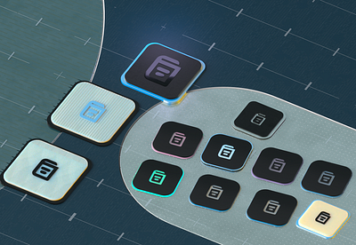 UI/UX 3d cinema4d design illustraion illustration octane