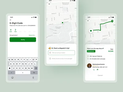 Logistics Mobile App app crypto design productdesign