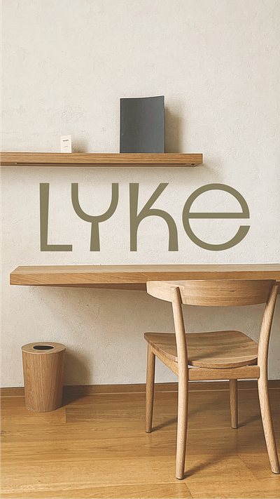 Branding & Logo Design for LYKE art direction brand design brand designer brand identity brand identity design branding clean branding creative direction design graphic designer logo minimal logo simple logo
