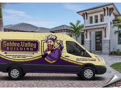 Golden Valley Plumbing branding logo design sacramento sacramento graphic design vehicle wrap design