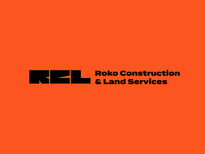 RCL Branding clean construction design figma illustration kovalev logo modern nicholas rcl simple vector