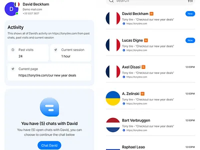 CRM mobile branding graphic design ui