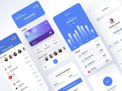 Finance Mobile App Ui Design app bank app banking banking app branding creative design finance finance app illustration ios app ios app design logo mobile app money transactions ui uidesign wallet wallet app
