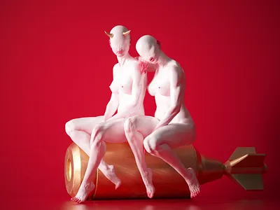 Jet-Set 3d c4d design freak monster nft octane render zbrush