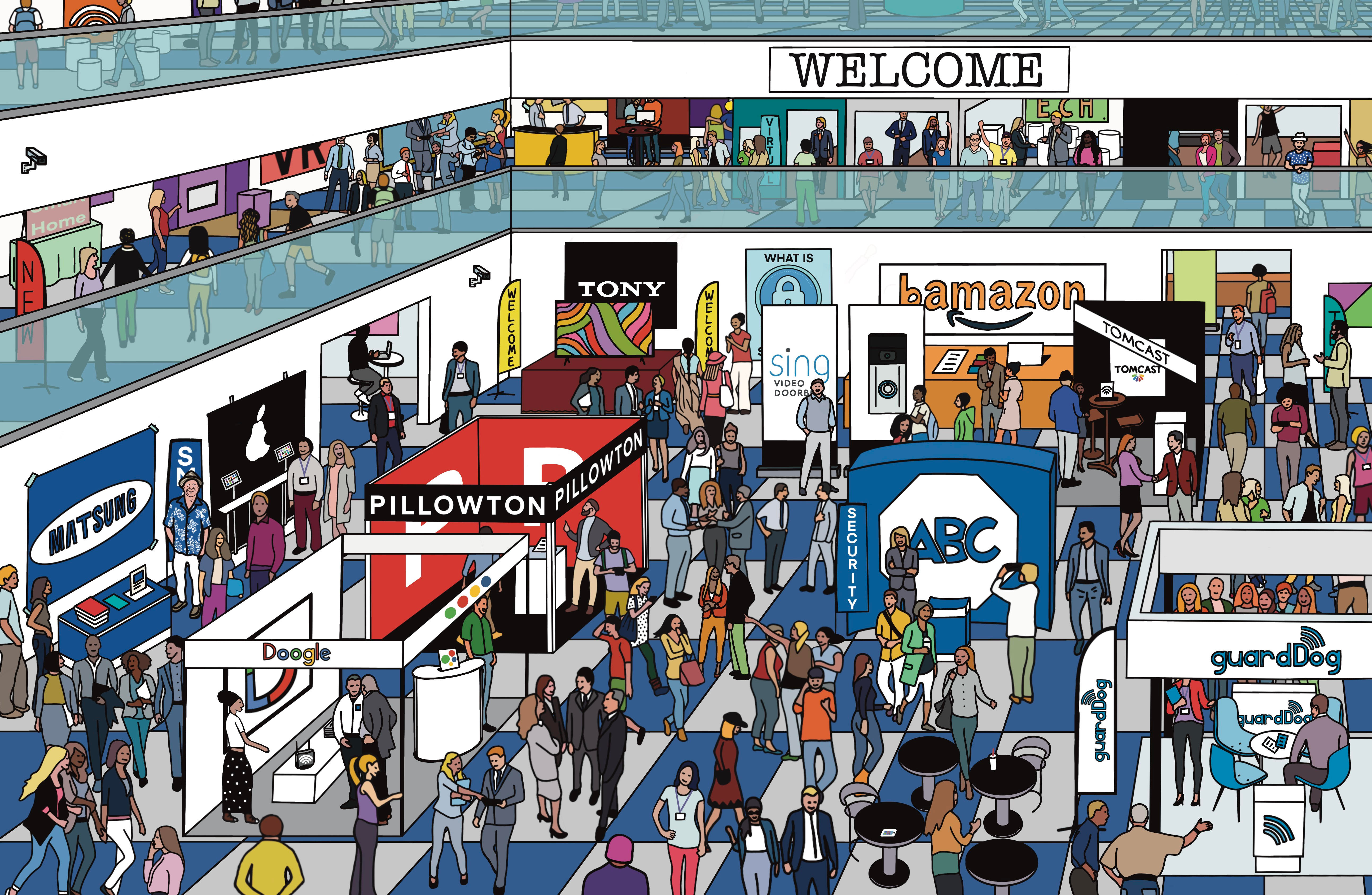 Example of Detailed Search & Find Illustration