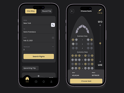 Private Flight Booking App 3d app ar vr book booking app clean design comercial flight dashboard flight booking app flight booking designer graphic design mobile app private flight product design product designer seat booking ui ui designer user interface user research ux ux designer