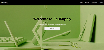 EduSupply figma ui vscode