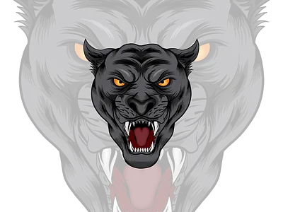 Black Panther Illustration animation branding design graphic design illustration ux vector