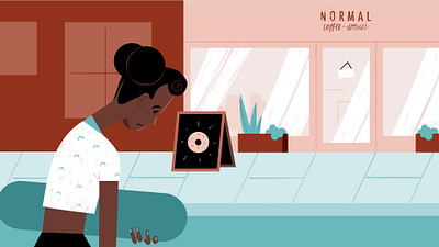 Storyboard - NORMAL 01 brushes character fun illustration motion graphics photoshop storyboard