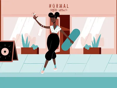 Storyboard - NORMAL 03 character food fun illustration motion graphics photoshop storyboard