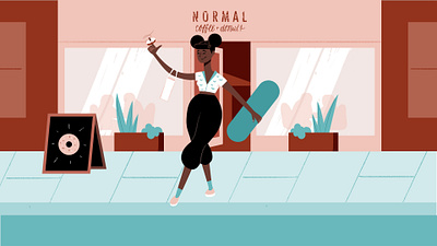 Storyboard - NORMAL 03 character food fun illustration motion graphics photoshop storyboard