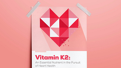 Vitamin K2 Poster Design 3d adobe brand identity design digital graphic design illustration logo minimal motion graphics print design