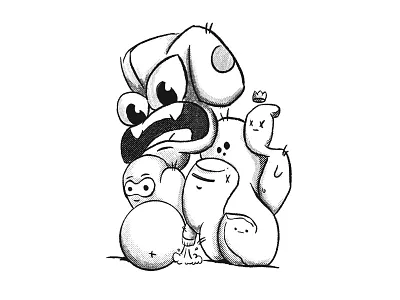 Doodle blob #003 branding character design illustration logo minneapolis mn texture vector