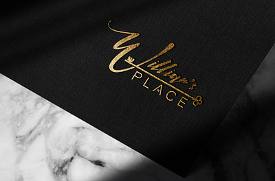 William's Palace (Real Estate Logo) design flat logo design gold color logo logo logo rype luxury logo minimalist logo modern logo real estate
