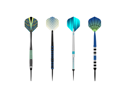 Darts in Flight bullseye dart board dart flight design dart flights dart grouping dart player dart shooting dart throwing darts graphic design play darts