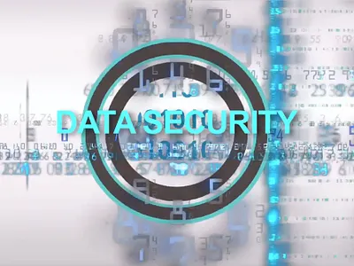 Data Security branding design logo motion design motion graphics