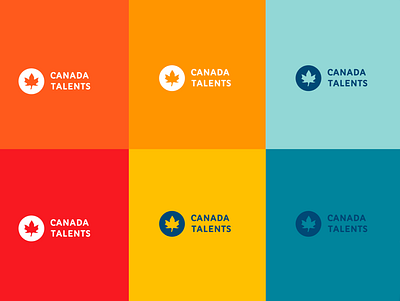 Canada Talents logotipe branding canada graphic design logo noncommercial vector