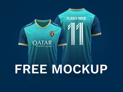 Free Jersey Mockup free mockup jersey design jersey mockup soccer jersey mockup uniform design