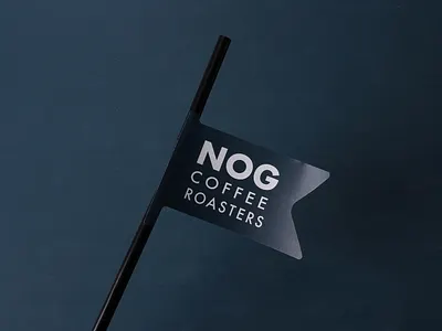 NOG coffee roasters custom paper stickers branding customstickers design sticker