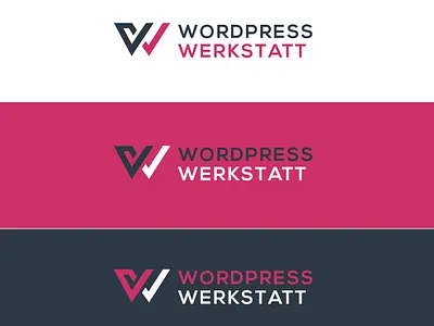 WordPress Werkstatt Logo Design branding design graphic design illustration logo typography vector