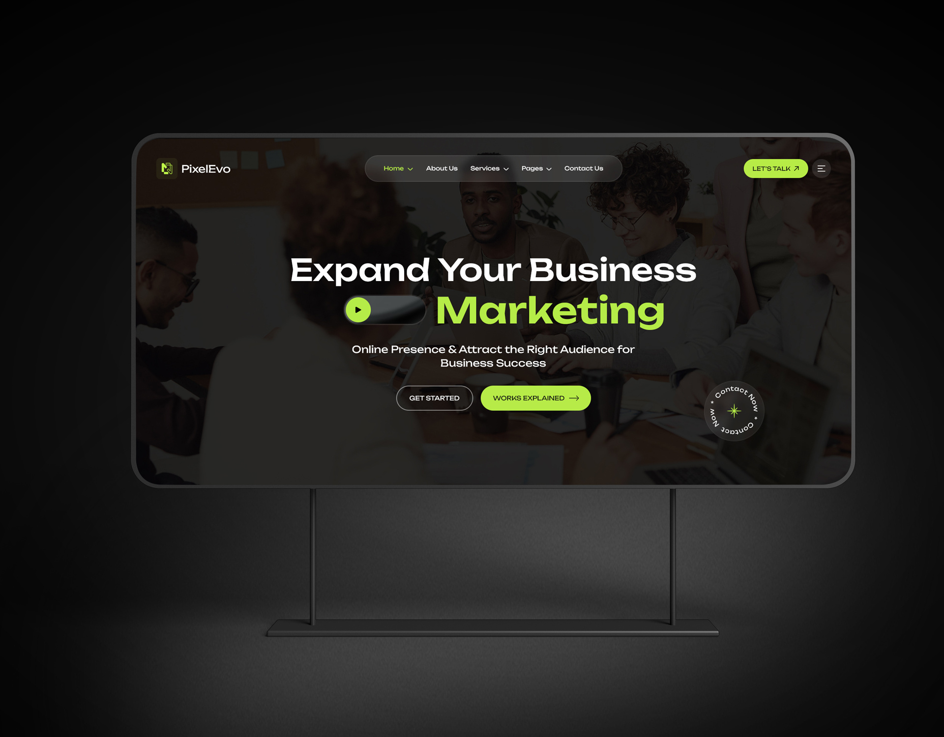 Pixelevo - Creative Digital Marketing Agency HTML5 Template affiliatemarketing branding contentmarketing creative agency digitalmarketing emailmarketing facebookads googleads influencermarketing marketingexpert marketingstrategy marketingtips onlinemarketing ppcadvertising seo socialmediamarketing